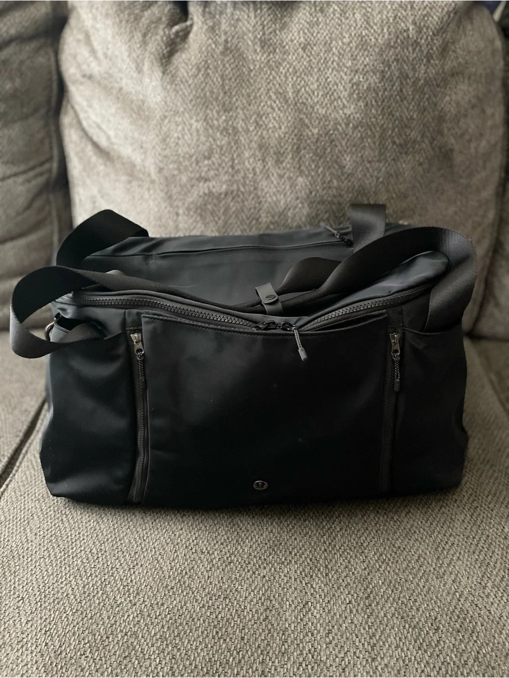 lululemon athletica Black Define Duffel Bag